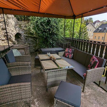 Waldblickwohnung Mit Schoener Terrasse Und Kamin Sebnitz Εξωτερικό φωτογραφία