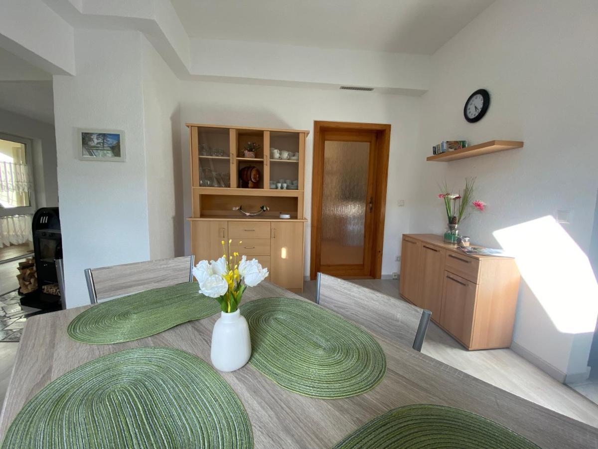 Waldblickwohnung Mit Schoener Terrasse Und Kamin Sebnitz Εξωτερικό φωτογραφία