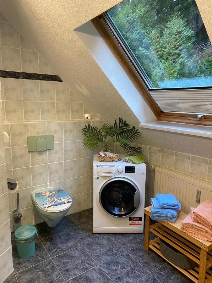 Waldblickwohnung Mit Schoener Terrasse Und Kamin Sebnitz Εξωτερικό φωτογραφία